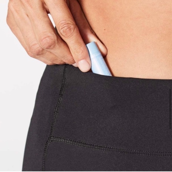 🍋Lululemon Black Speed Up Crop Legging with Side Pockets - Picture 9 of 14